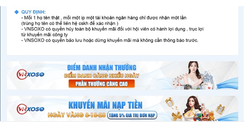 Tuân thủ quy định của nhà cái